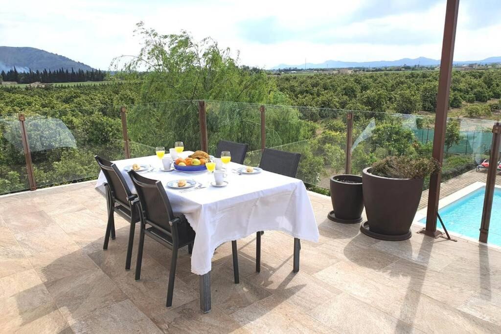 Els Tarongers Perfect For Families Or Friends Villa Sa Pobla Exteriör bild